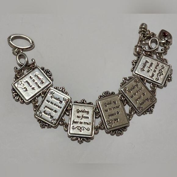 Brighton guardian angel guiding us to power love trust Faith retired bracelet - Picture 7 of 8